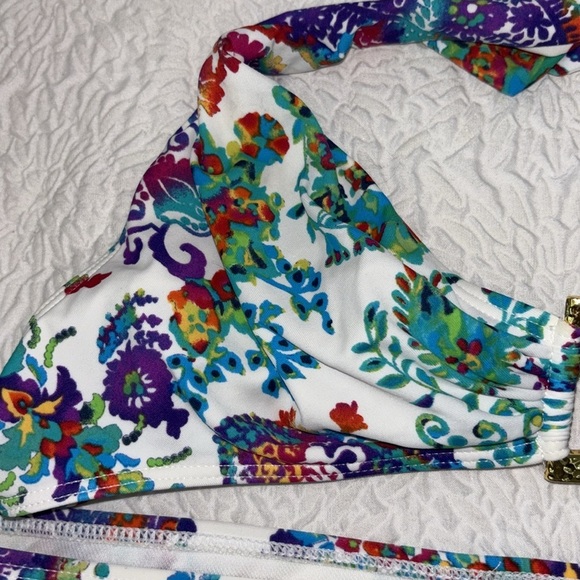 Lauren Ralph Lauren Cabana Paisley Bikini Swim Set - Picture 6 of 12